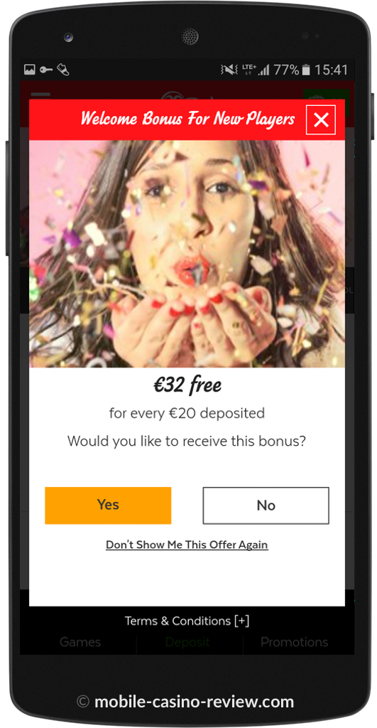 MobileCasinoReview - 32Red Casino Welcome Bonus