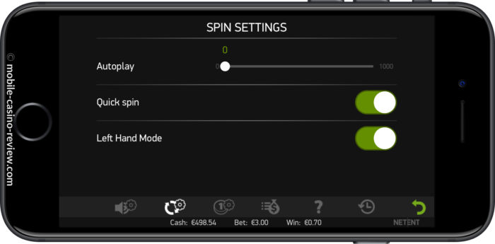 MobileCasinoReview_Starburst_SettingMenu
