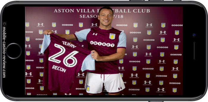 Mobile Casino Review - Unibet - Aston Villa Sponsorship